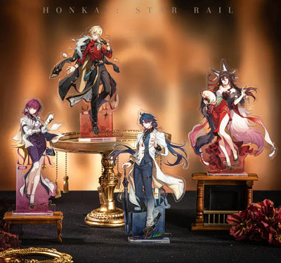 Honkai: Star Rail Express Travel Notes Series Acrylic Standees