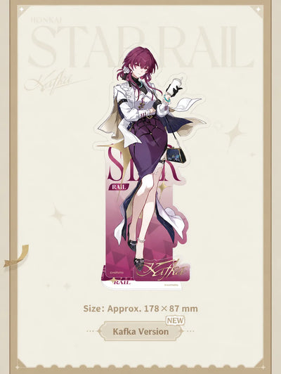 Kafka Express Travel Notes Acrylic Standee details