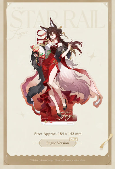 Fugue Express Travel Notes Acrylic Standee details