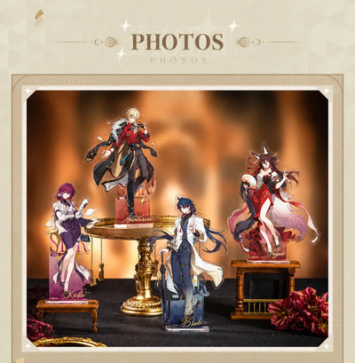 Kafka, Blade, Aventurine, and Fugue Acrylic Standees product display