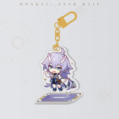 Bailu Express Travel Notes Chibi Acrylic Charm and Stand Set