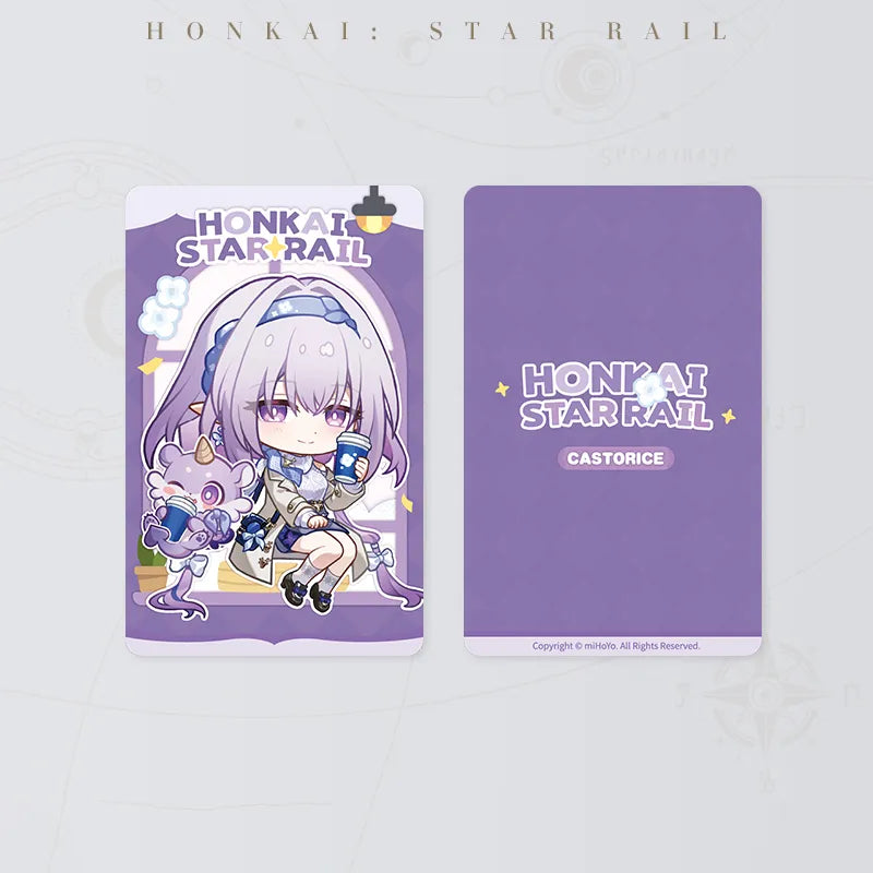 Castorice Express Travel Notes Series Chibi Collectible Card