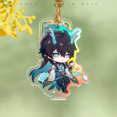 Express Travel Notes Chibi Acrylic Charm and Stand Set character collection