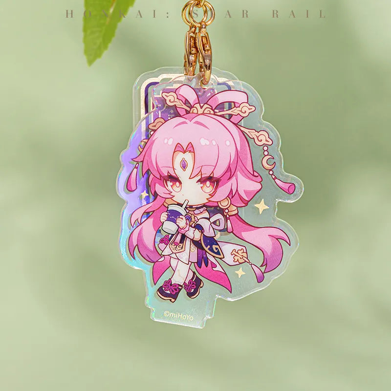 Express Travel Notes chibi character acrylic stand display