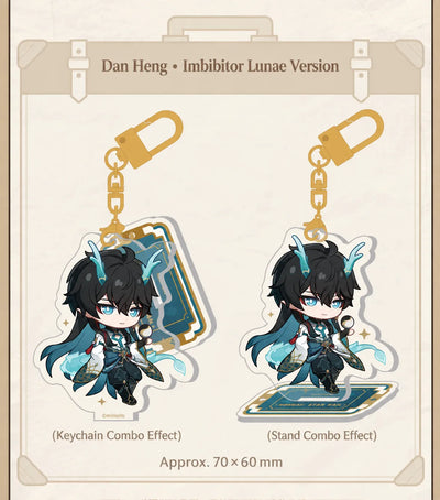 Dan Heng • Imbibitor Lunae Chibi Acrylic Charm and Stand Set combination details