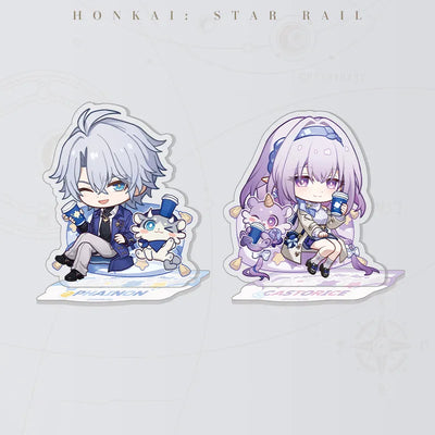 Honkai: Star Rail Express Travel Notes Series Chibi Acrylic Standees