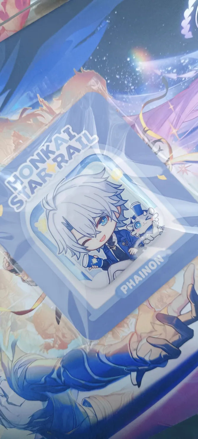 Honkai: Star Rail Express Travel Notes Series Insignias Chibi