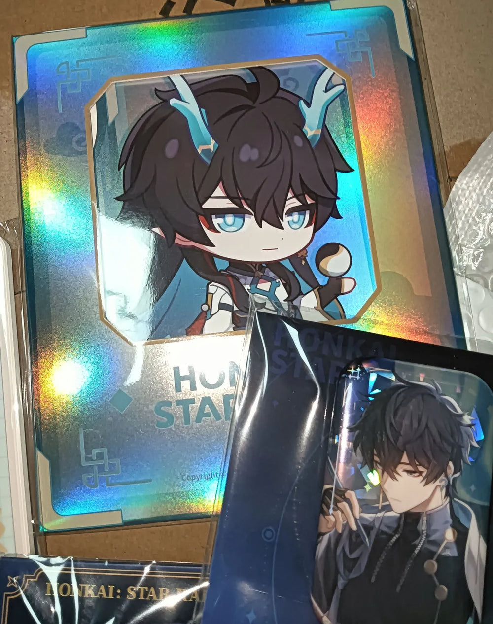 Honkai: Star Rail Express Travel Notes Chibi Holographic Collectible Cards