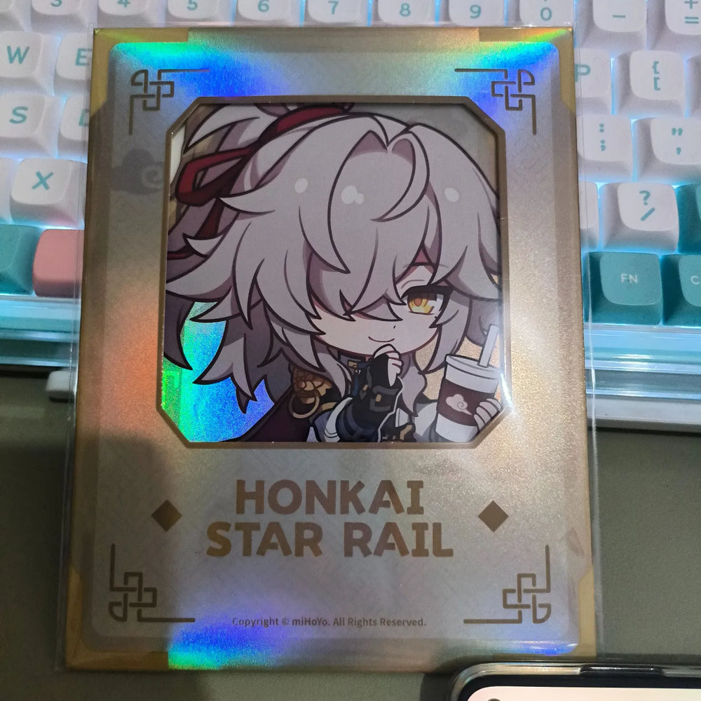 Honkai: Star Rail Express Travel Notes Chibi Holographic Collectible Cards