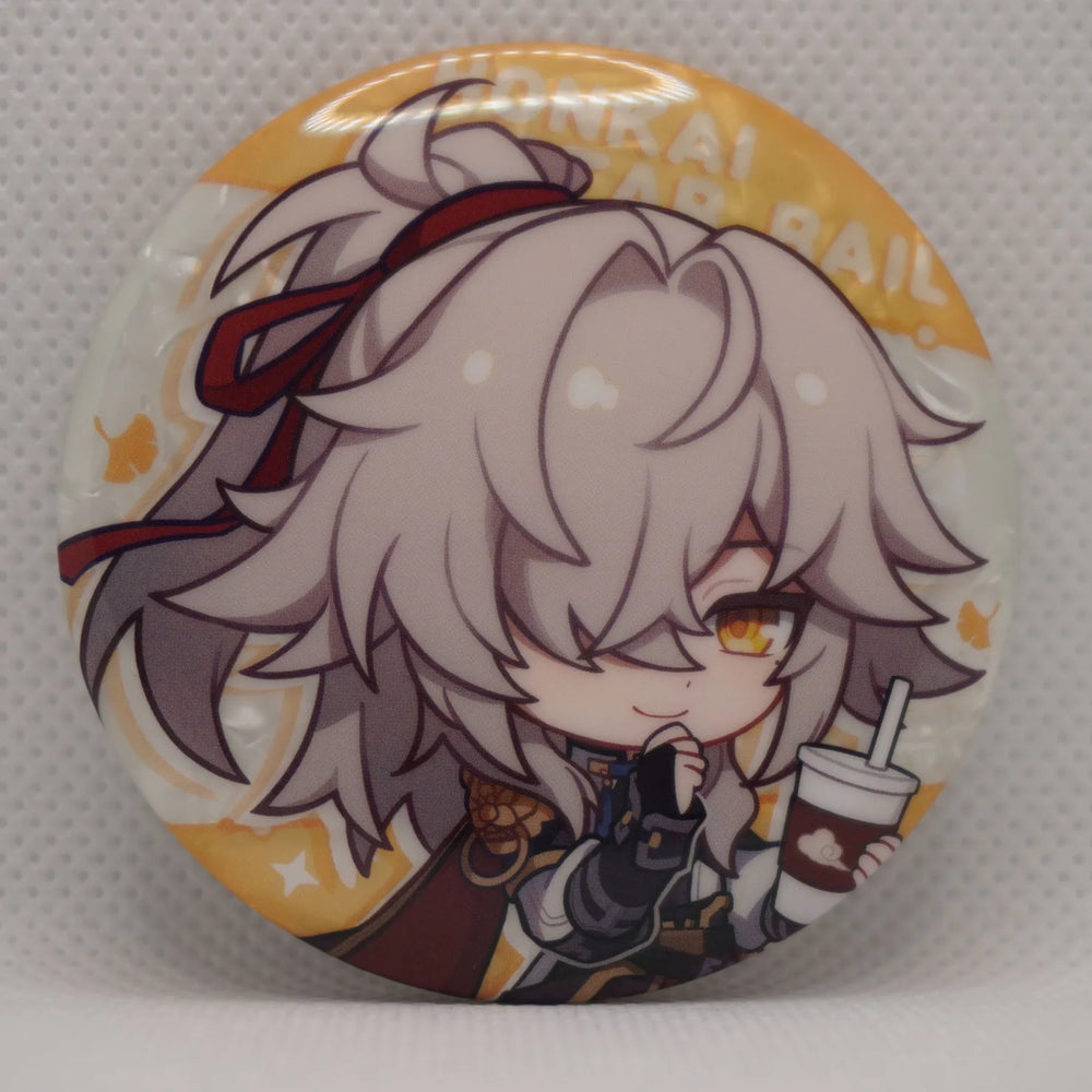 Honkai: Star Rail Express Travel Notes Series Insignias Chibi de Hojalata