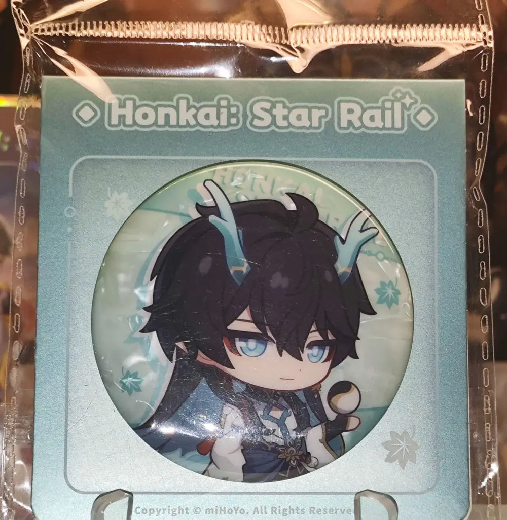 Honkai: Star Rail Express Travel Notes Series Insignias Chibi de Hojalata
