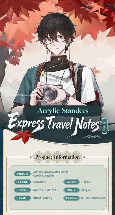 Dan Heng Express Travel Notes Acrylic Standee product information