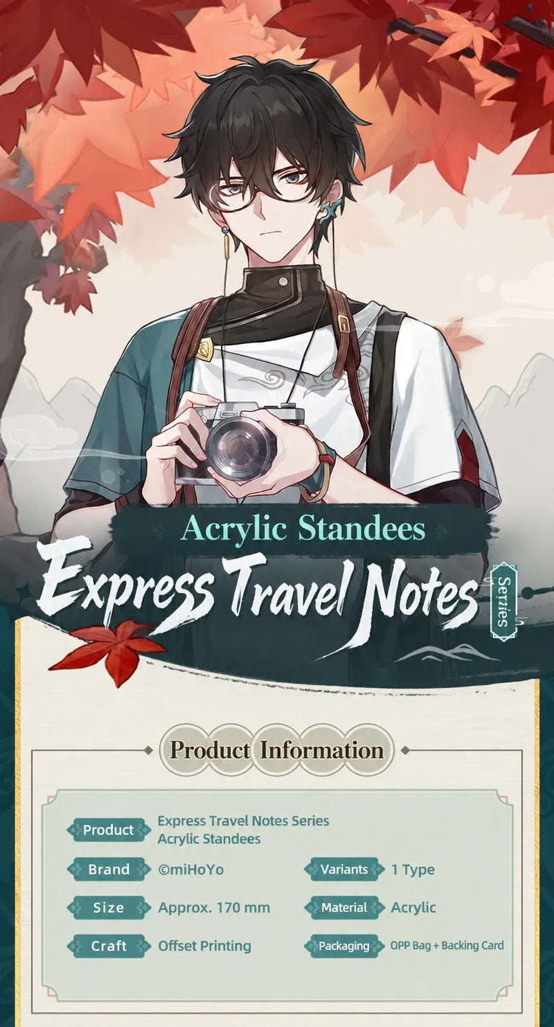 Dan Heng Express Travel Notes Acrylic Standee product information