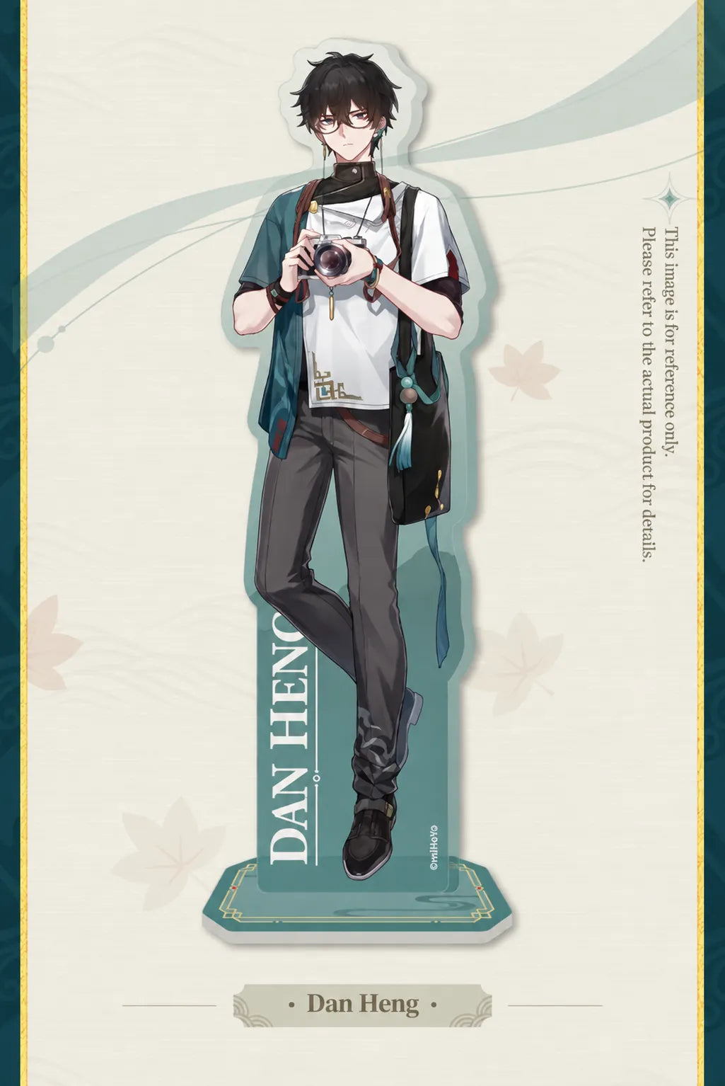 Dan Heng full-length Acrylic Standee with camera and display base