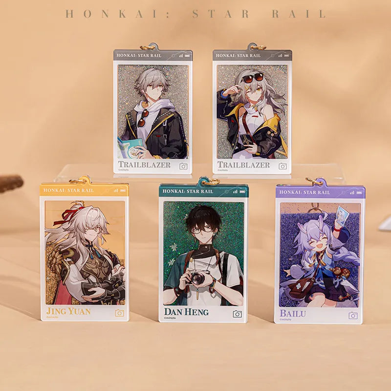 Express Travel Notes Series Flowing Sand Acrylic Charms