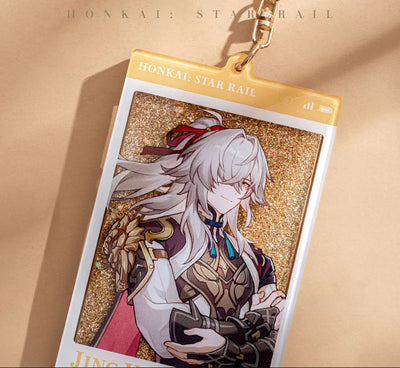 Honkai: Star Rail Express Travel Notes Flowing Sand Acrylic Charm collection