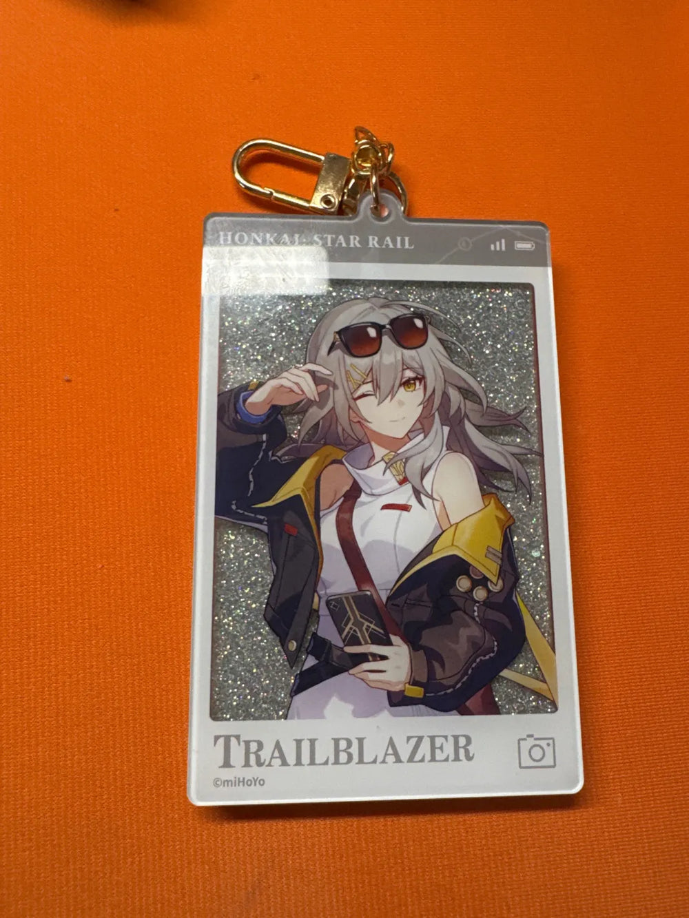 Honkai: Star Rail Express Travel Notes Series Flowing Sand Acryl-Anhänger