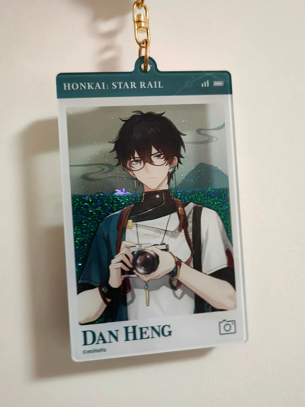 Honkai: Star Rail Express Travel Notes Series Flowing Sand Acryl-Anhänger