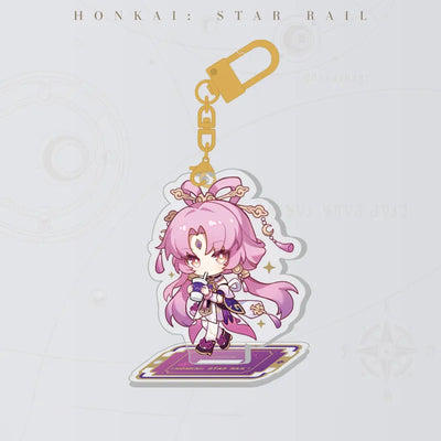 Fu Xuan Express Travel Notes Chibi Acrylic Charm and Stand Set