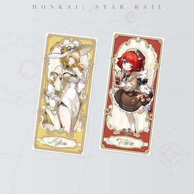Honkai: Star Rail Express Travel Notes Holographic Collectible Cards