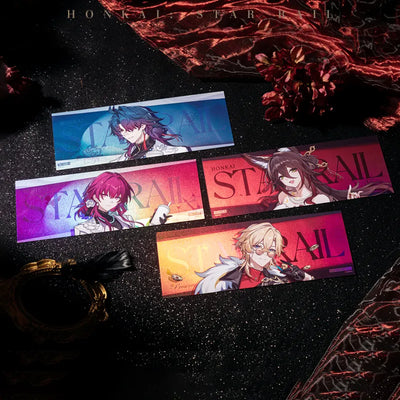 Express Travel Notes Series character Holographic Tickets