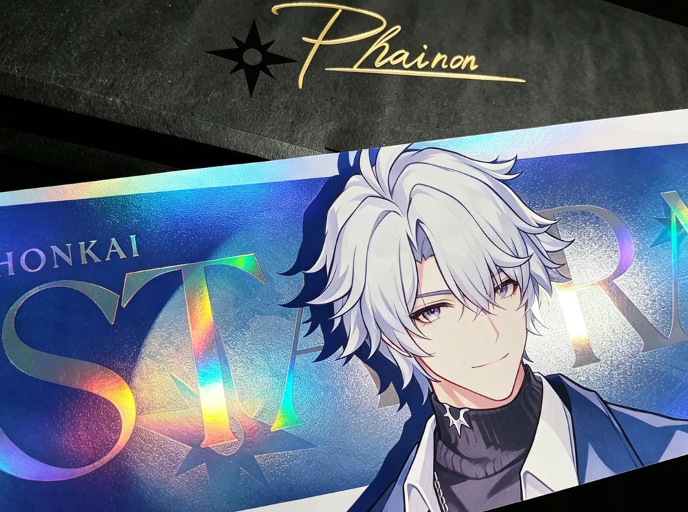 Honkai: Star Rail Express Travel Notes Series Holographic Tickets