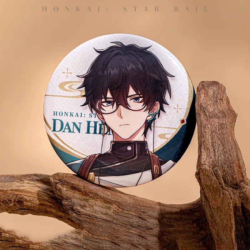 Honkai: Star Rail Express Travel Notes round character badges C