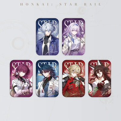 Honkai: Star Rail Express Travel Notes character badge collection
