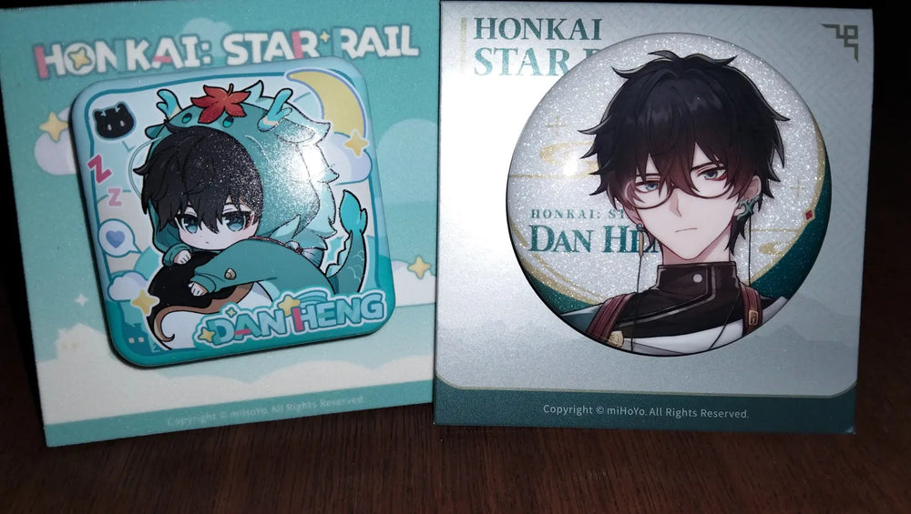 Honkai: Star Rail Express Travel Notes Series Insignias de Hojalata