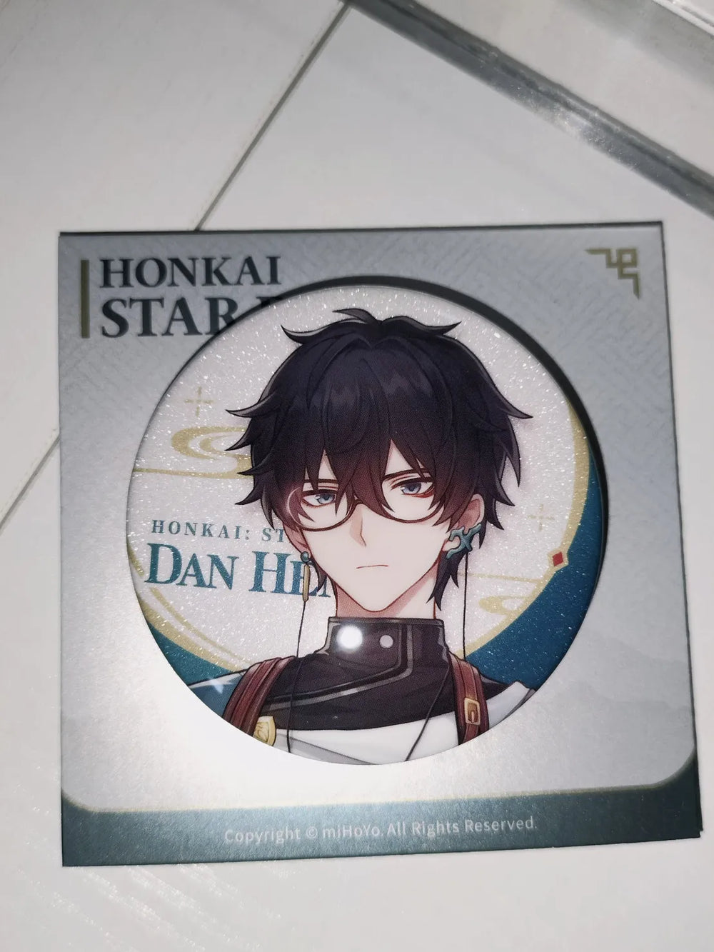Honkai: Star Rail Express Travel Notes Series Insignias de Hojalata