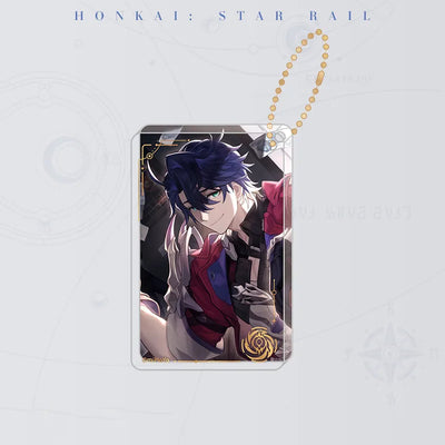 Honkai: Star Rail Eyes of the Prey thick acrylic charm featuring Sampo