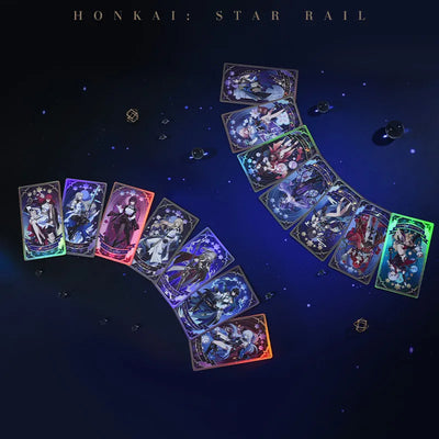 Honkai Star Rail Fable of the Stars Series holographic collectible tickets showcase