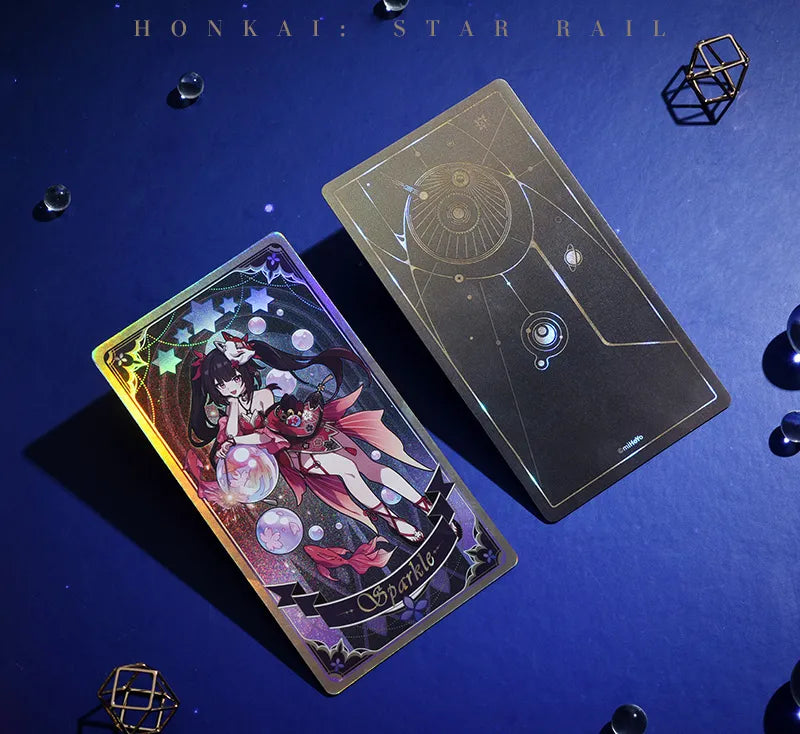Fable of the Stars Series holographic tickets featuring assorted character designs