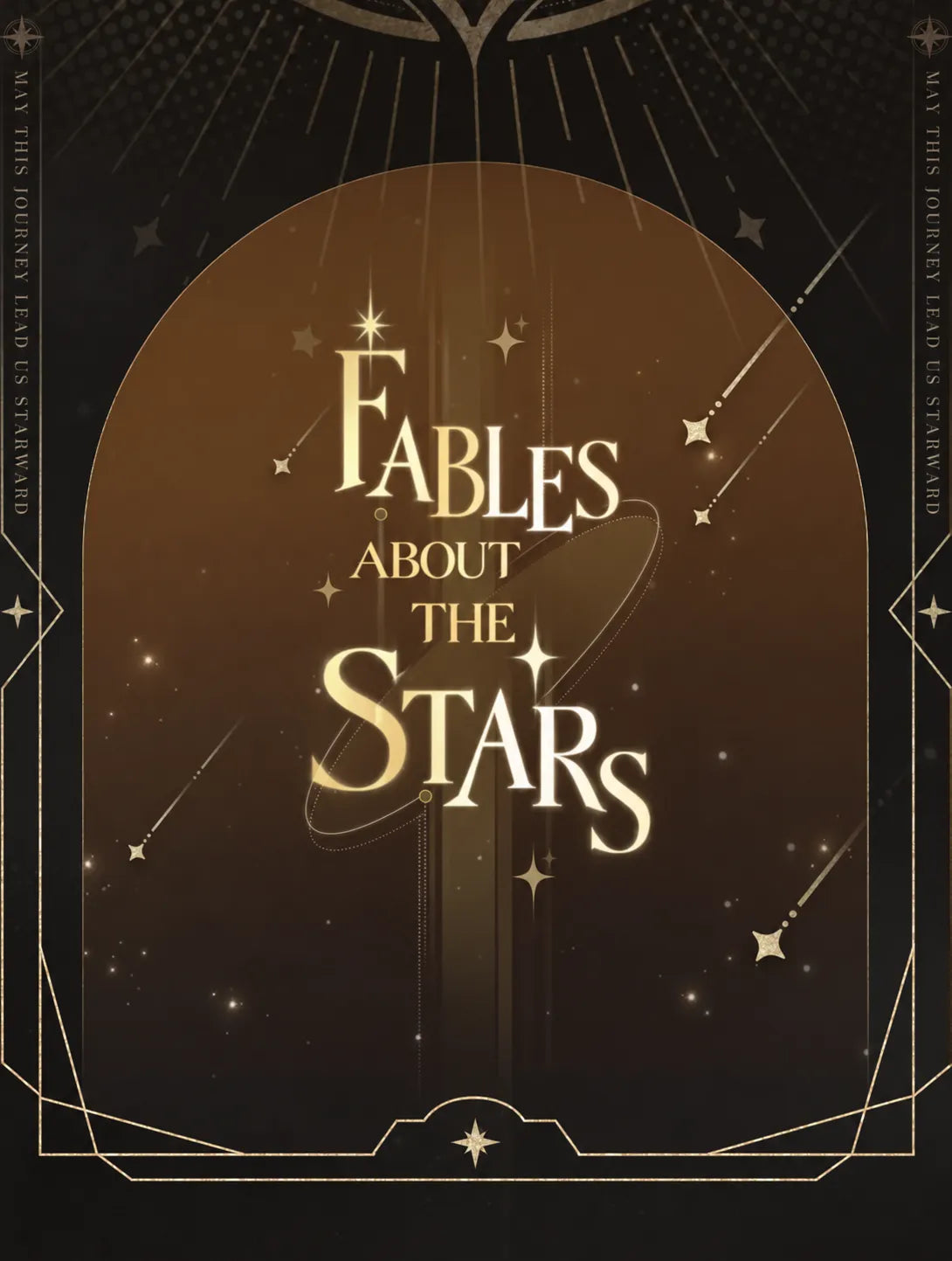 Fables About the Stars Series celestial-themed cover artwork