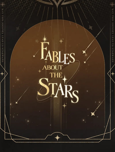 Fables About the Stars Series celestial-themed cover artwork