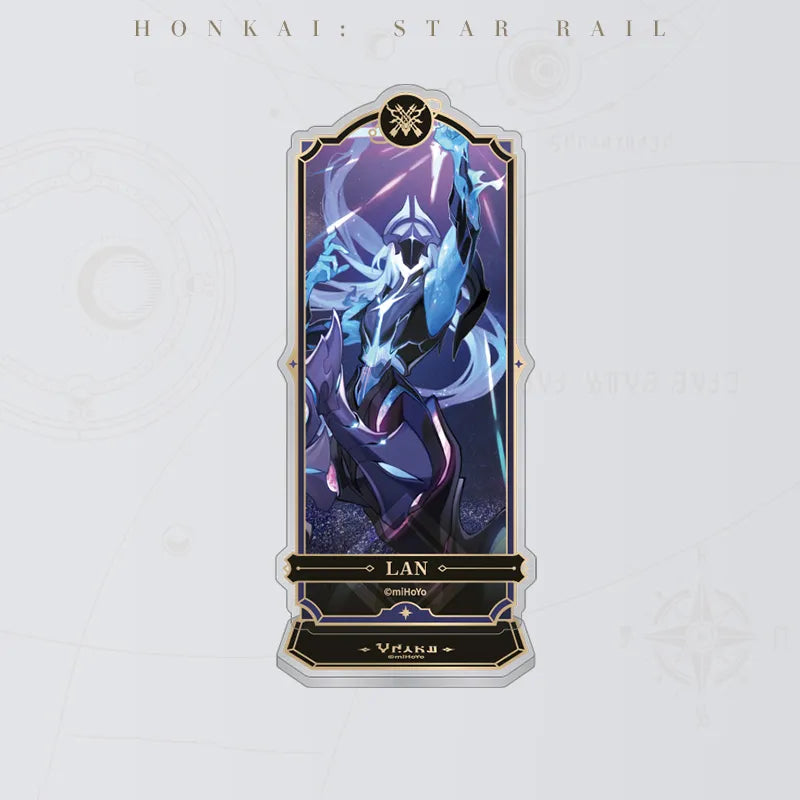 Honkai: Star Rail Lan The Hunt Flowing Sand Acrylic Standee