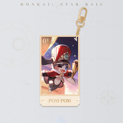 Honkai: Star Rail Festive Gifts Series Pom-Pom Acrylic Charm