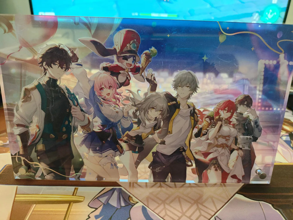Honkai: Star Rail Festive Gifts Series Arte Decorativa em Acrílico – Astral Express Ver.