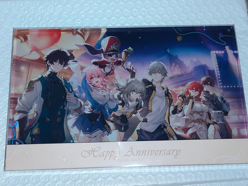 Honkai: Star Rail Festive Gifts Series Arte Decorativa em Acrílico – Astral Express Ver.