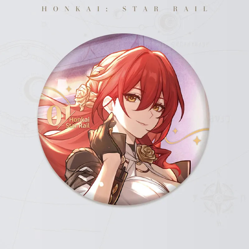 Honkai: Star Rail Festive Gifts Series Himeko Badge