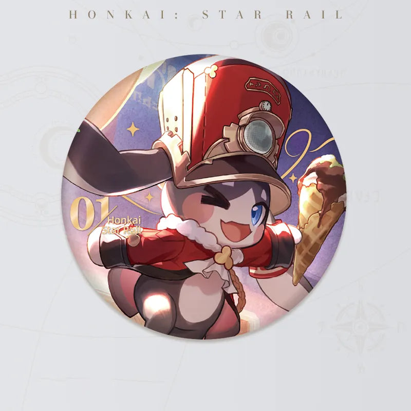 Honkai: Star Rail Festive Gifts Series Pom-Pom Badge