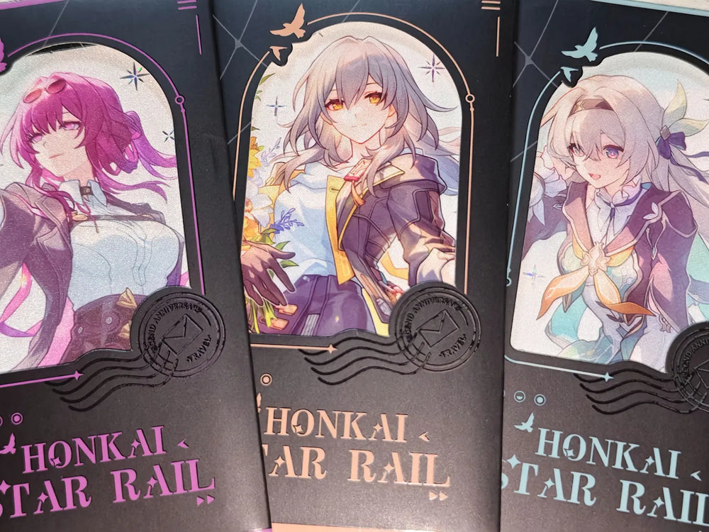 Honkai: Star Rail Festive Gifts Series Cartes style pellicule