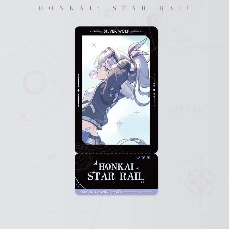 Honkai: Star Rail Festive Gifts Series Silver Wolf Film-Style Card