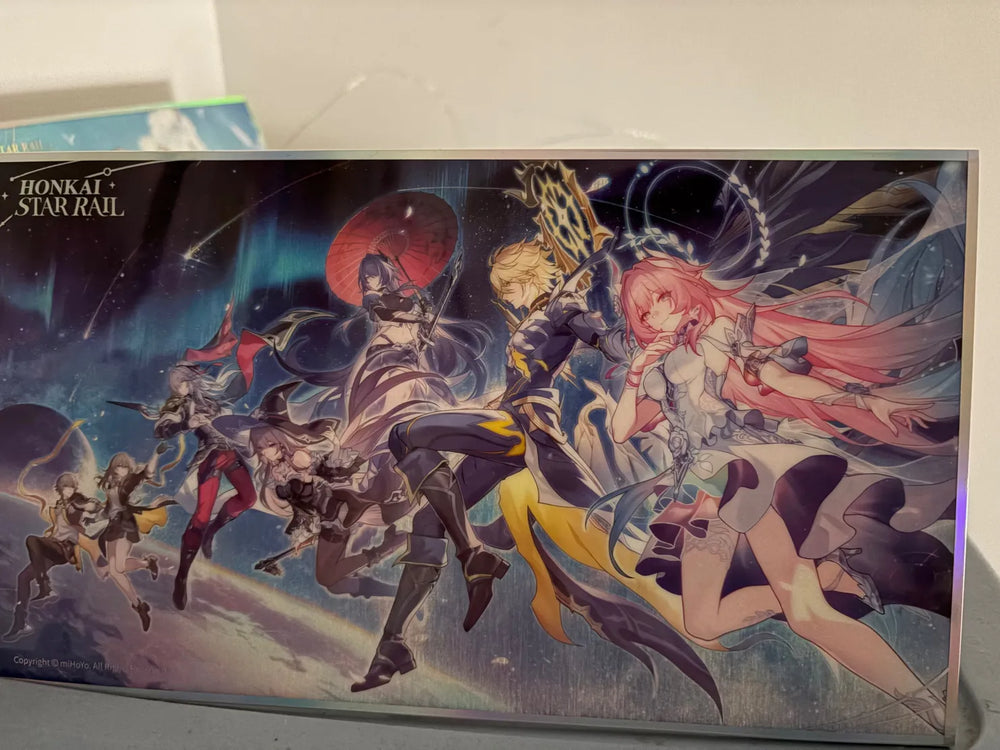 Honkai: Star Rail Festive Gifts Series Placa de Arte Shikishi em PET