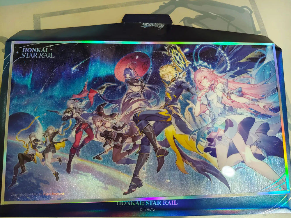 Honkai: Star Rail Festive Gifts Series Placa de Arte Shikishi em PET