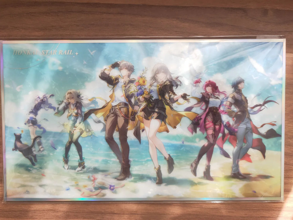 Honkai: Star Rail Festive Gifts Series Lámina artística Shikishi de PET – Seaside Ver.