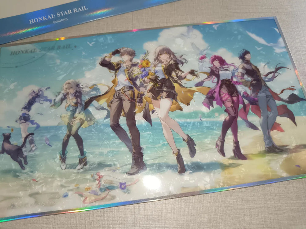 Honkai: Star Rail Festive Gifts Series Lámina artística Shikishi de PET – Seaside Ver.