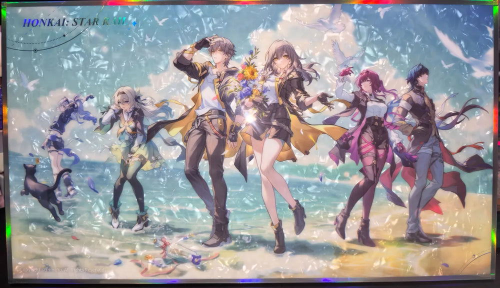 Honkai: Star Rail Festive Gifts Series Lámina artística Shikishi de PET – Seaside Ver.