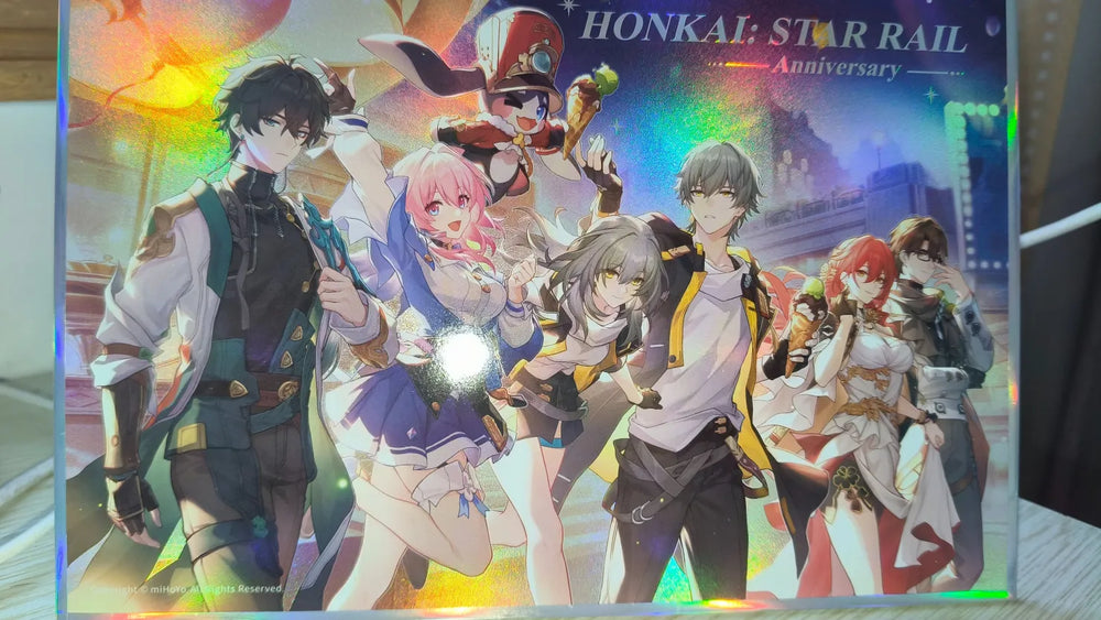 Honkai: Star Rail Festive Gifts Series Placa de Arte Shikishi