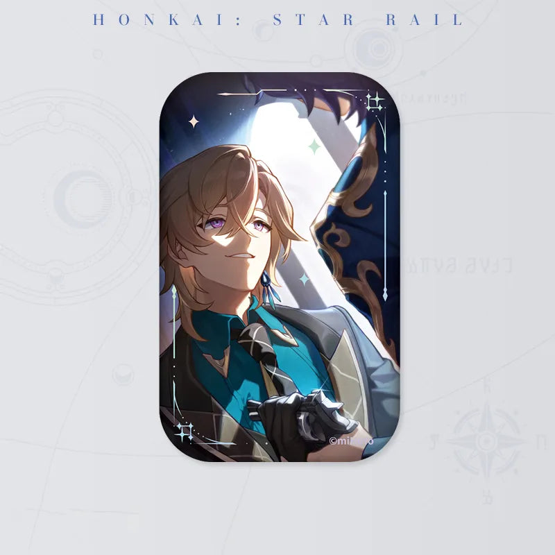 Honkai: Star Rail Final Victor Light Cone Tinplate Badge